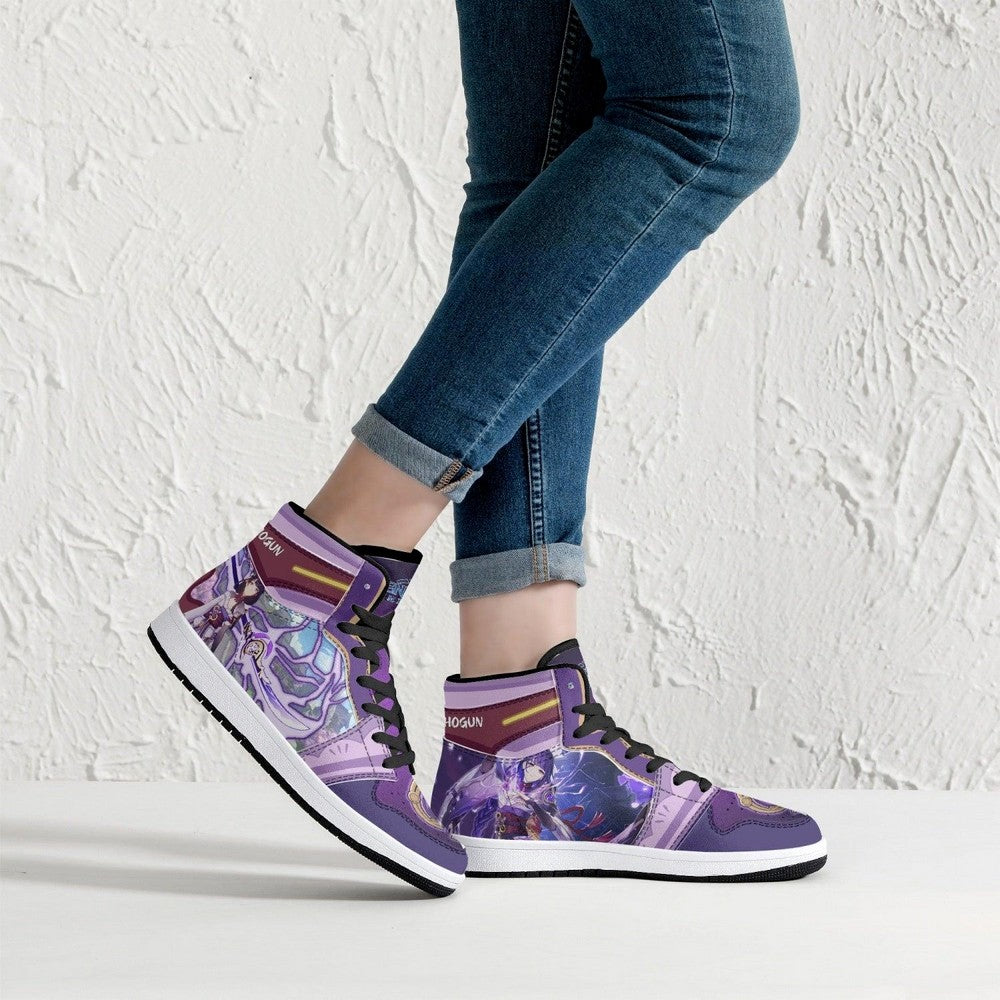 Raiden Shogun Genshin Impact JD1 High Top Shoes