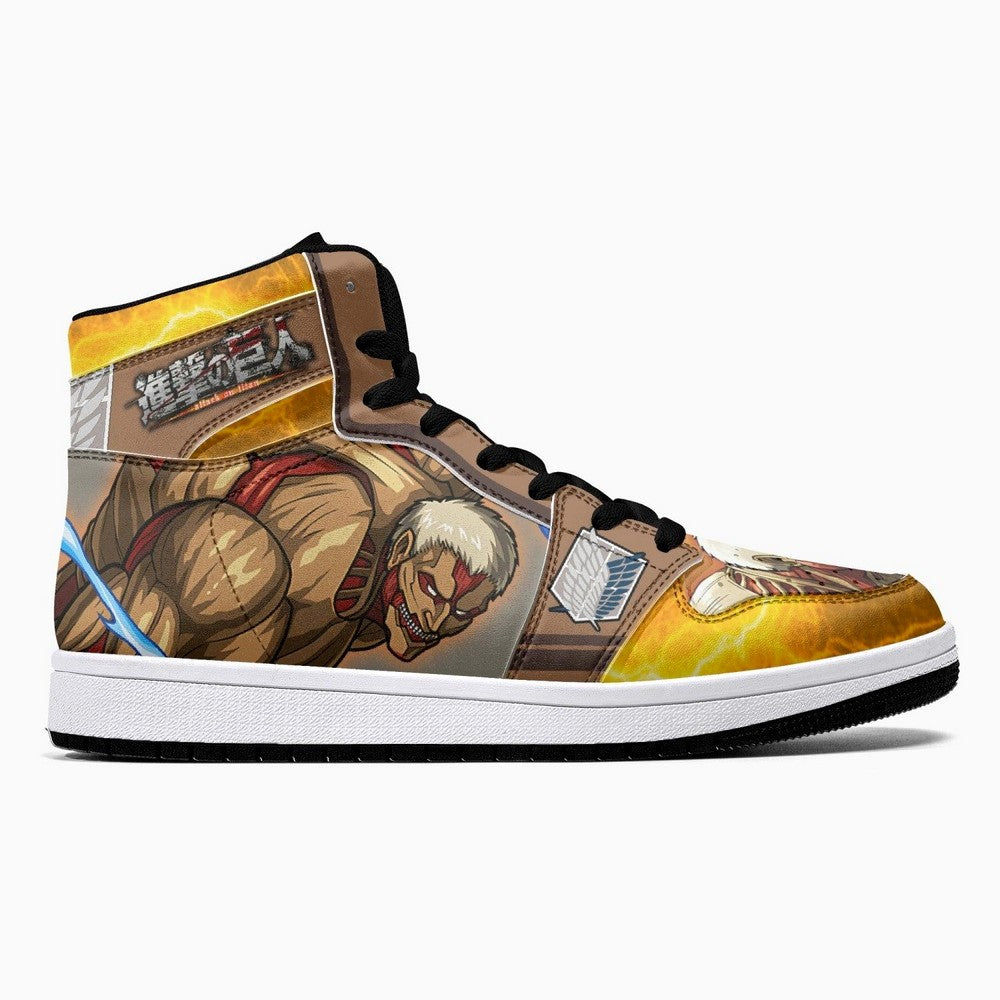 Reiner Braun Armored Titan Shingeki no Kyojin JD1 High Top Shoes