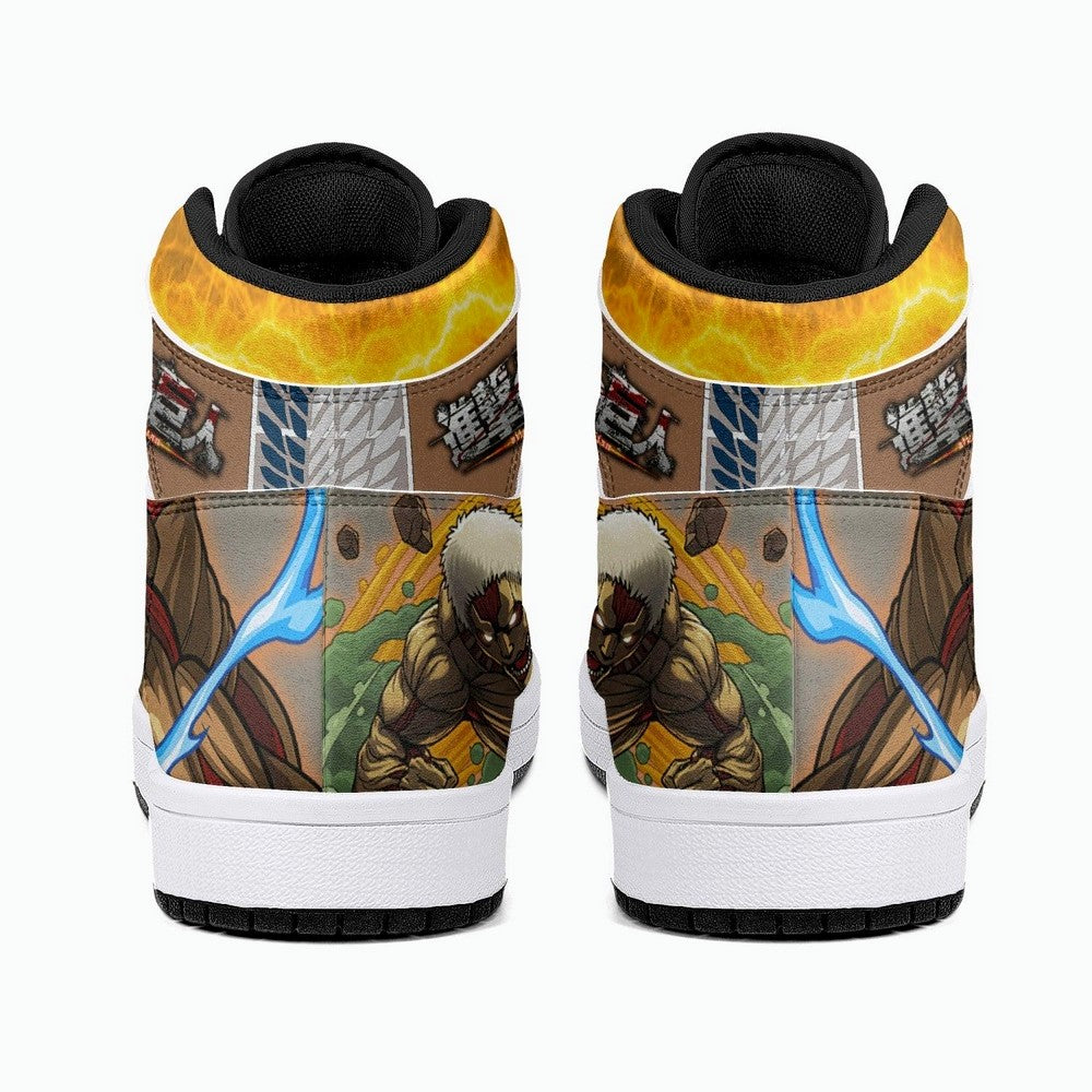 Reiner Braun Armored Titan Shingeki no Kyojin JD1 High Top Shoes