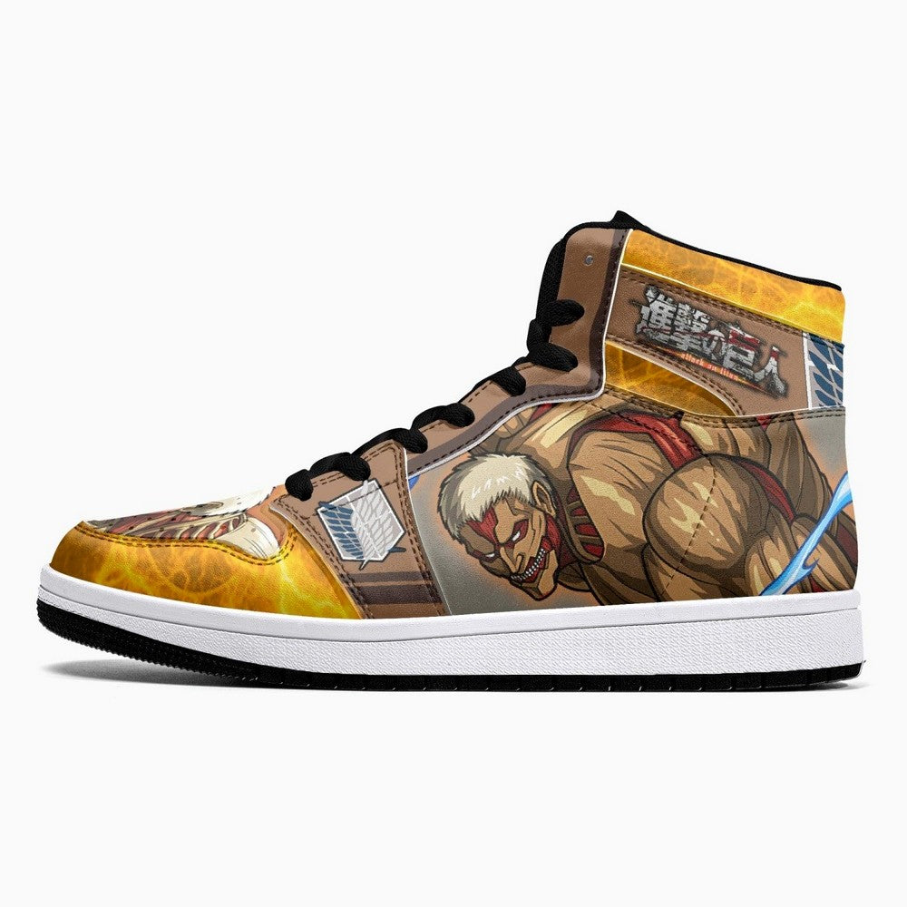Reiner Braun Armored Titan Shingeki no Kyojin JD1 High Top Shoes