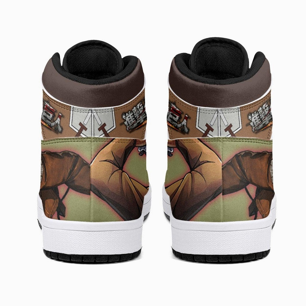 Reiner Braun Shingeki no Kyojin JD1 High Top Shoes
