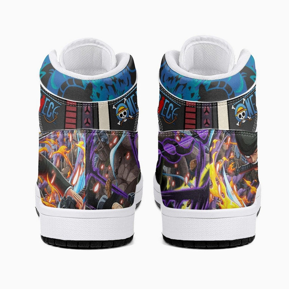 Roronoa Zoro Dressrosa One Piece JD1 High Top Shoes