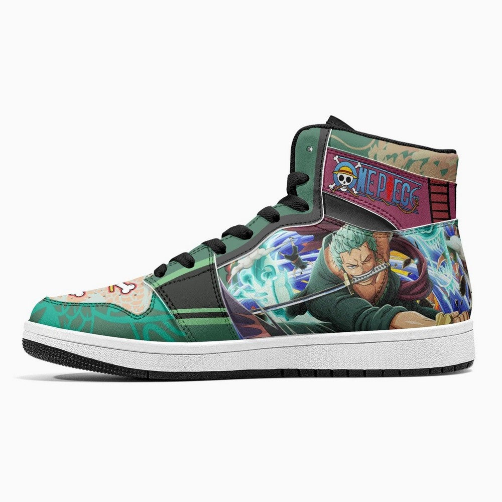 Roronoa Zoro Timeskip One Piece JD1 High Top Shoes