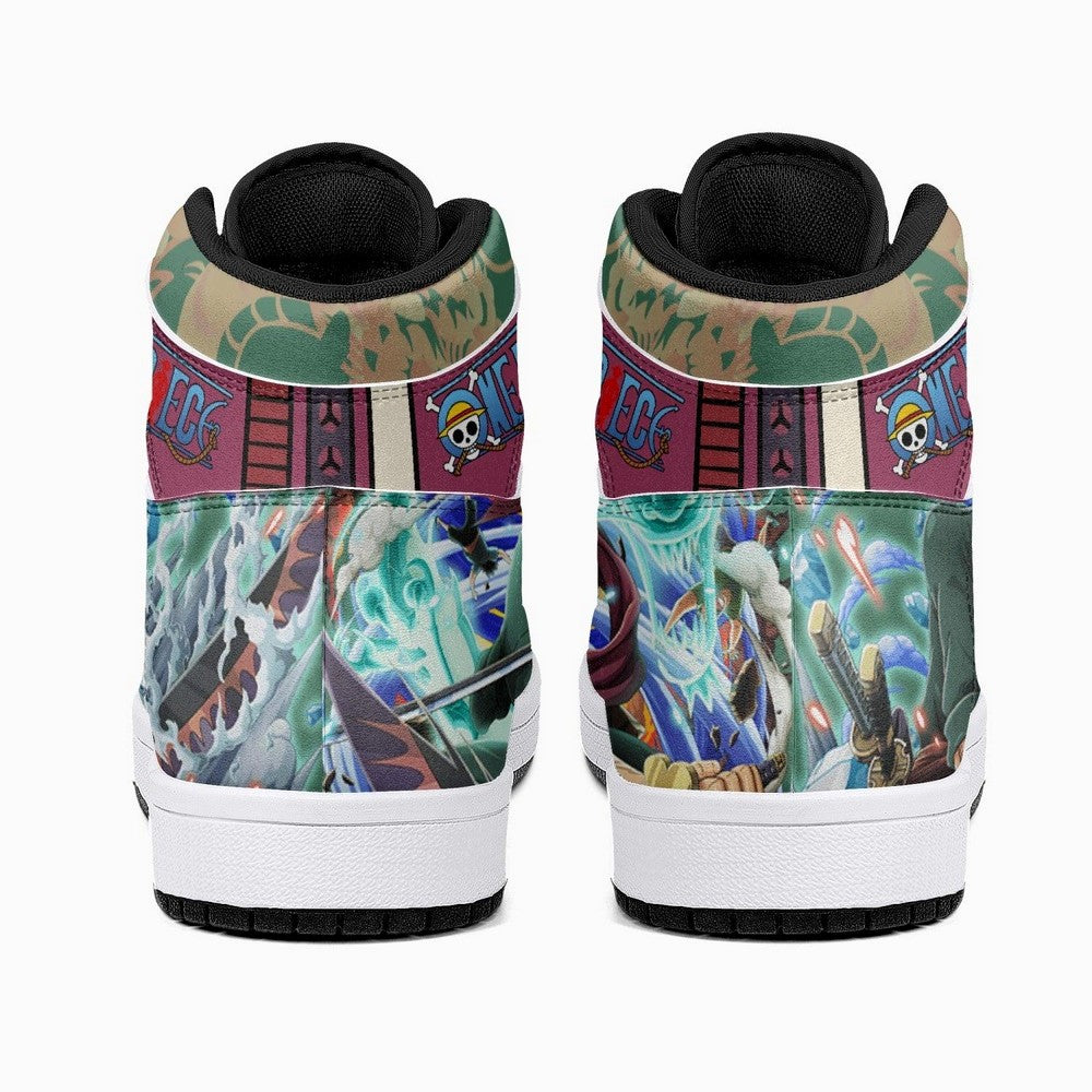 Roronoa Zoro Timeskip One Piece JD1 High Top Shoes