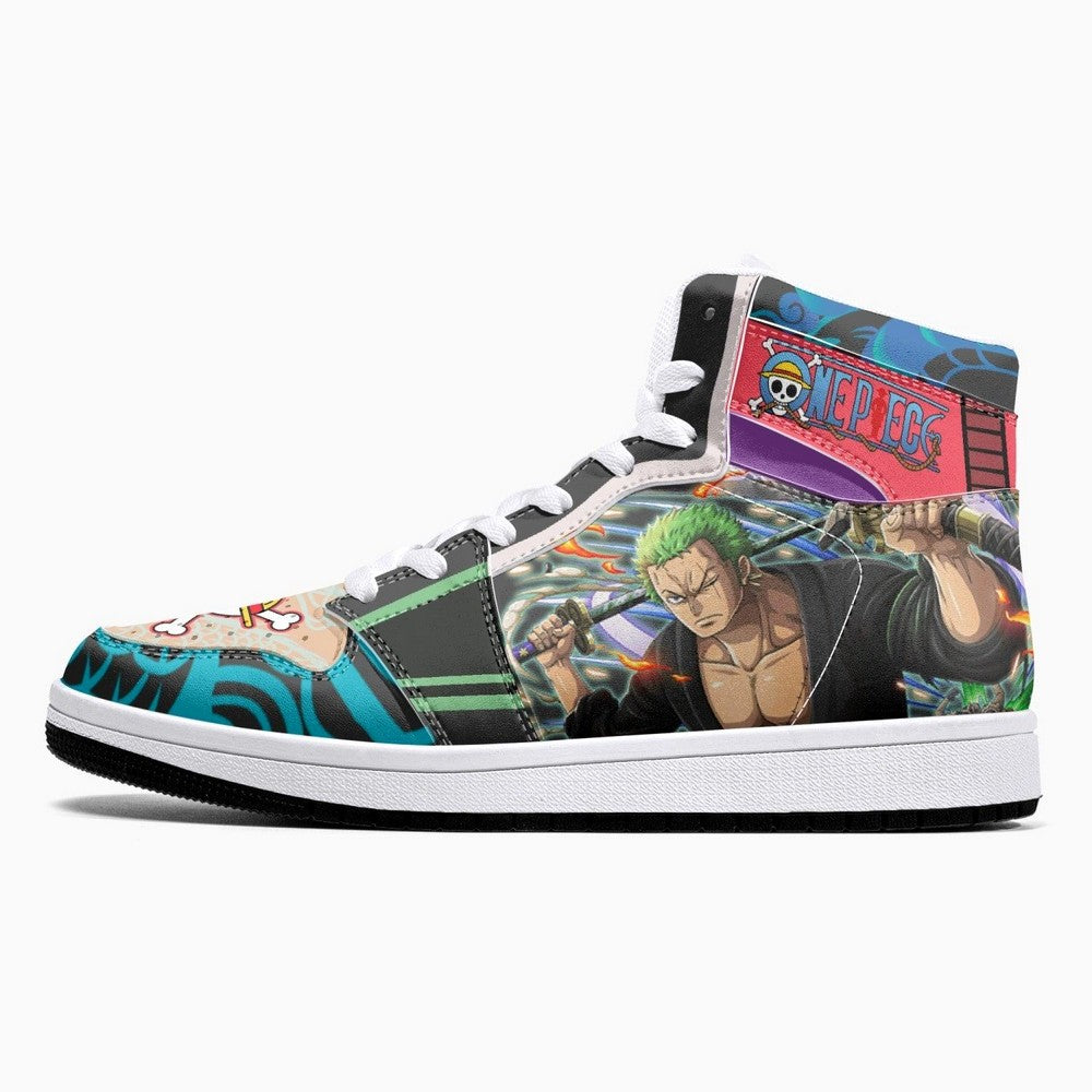 Roronoa Zoro Wano One Piece JD1 High Top Shoes