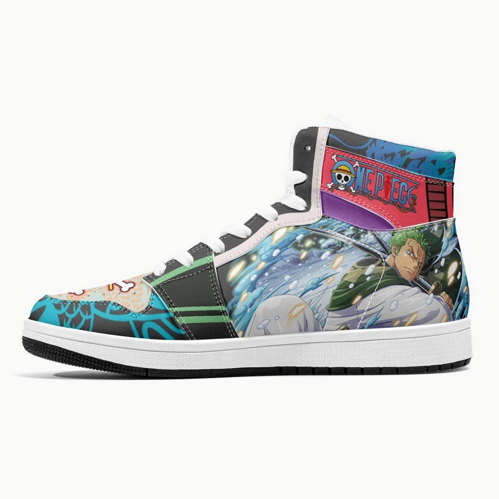 Roronoa Zoro Wano One Piece JD1 High Top Shoes