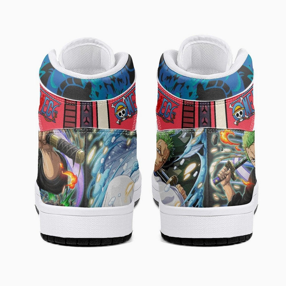 Roronoa Zoro Wano One Piece JD1 High Top Shoes