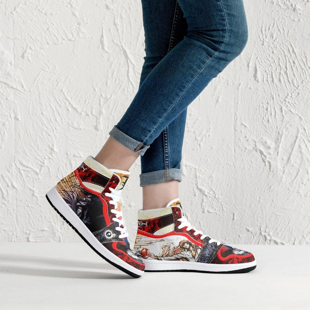 Ryuk Light Yagami Desu Nōto JD1 High Top Shoes