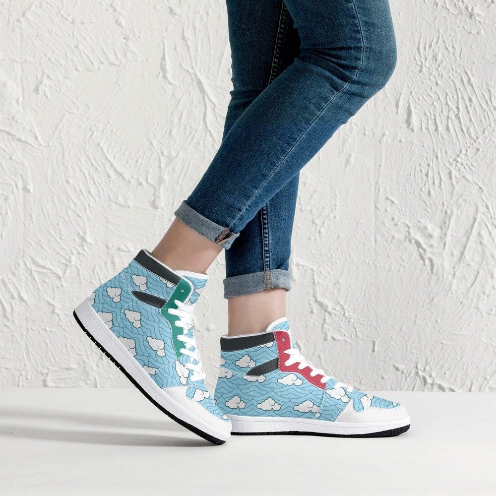 Sakonji Urokodaki Demon Slayer JD1 High Top Shoes