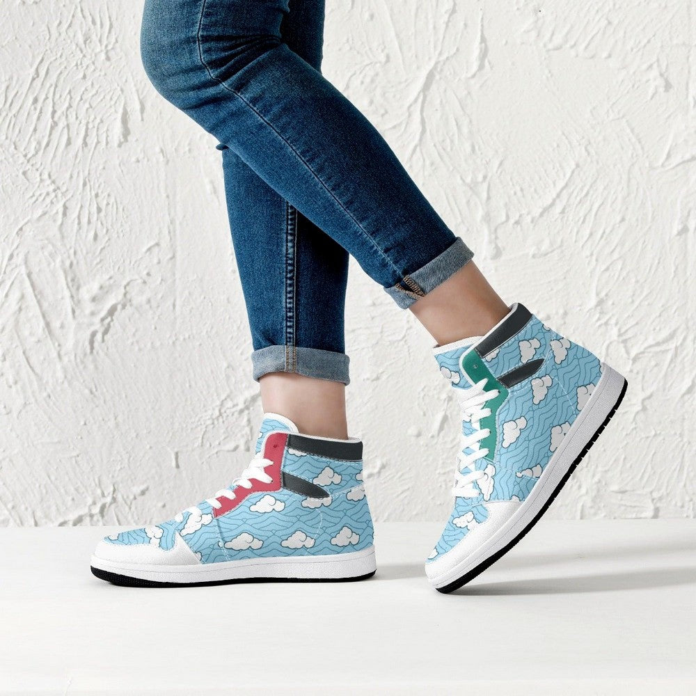 Sakonji Urokodaki Demon Slayer JD1 High Top Shoes