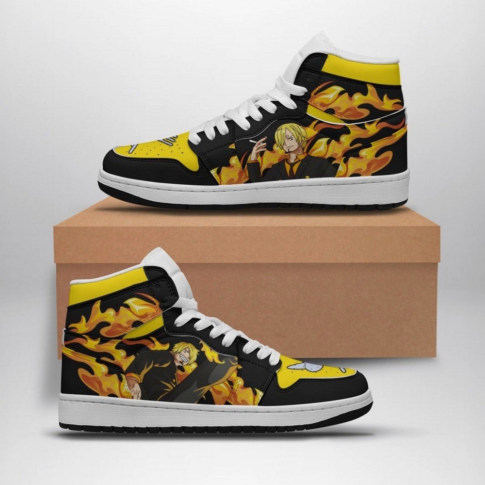 Sanji One Piece AJ1 Shoes