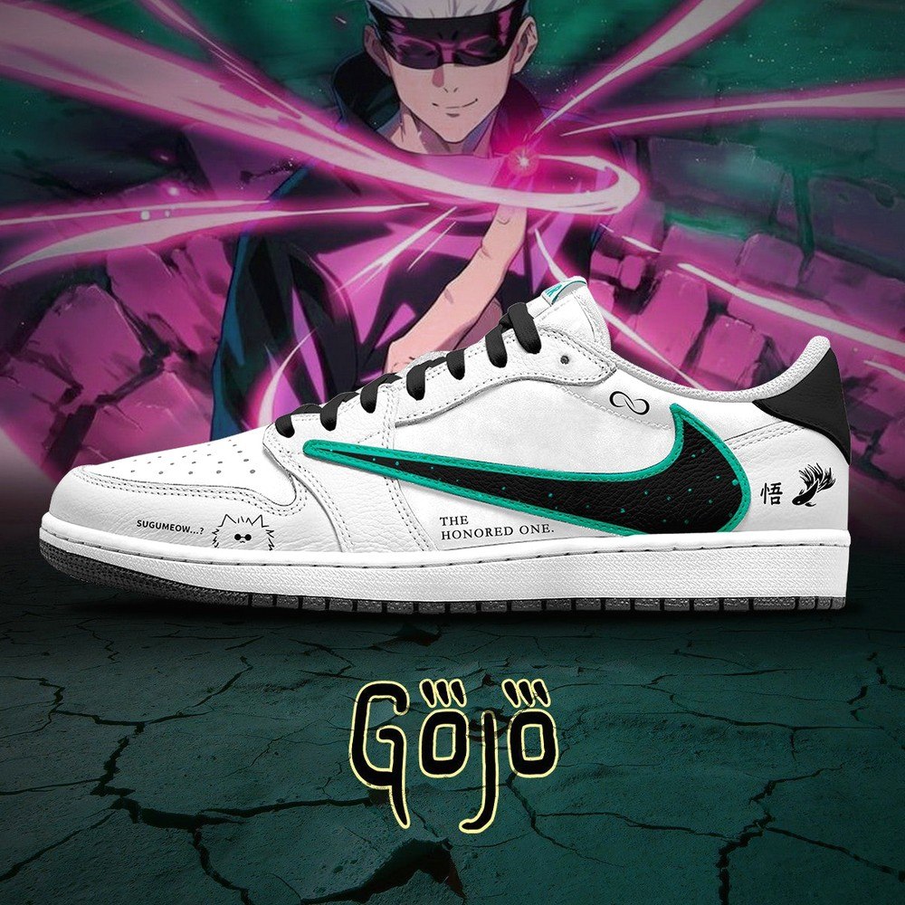 Satoru Gojo V.1 Jujutsu Kaisen AF1 Shoes