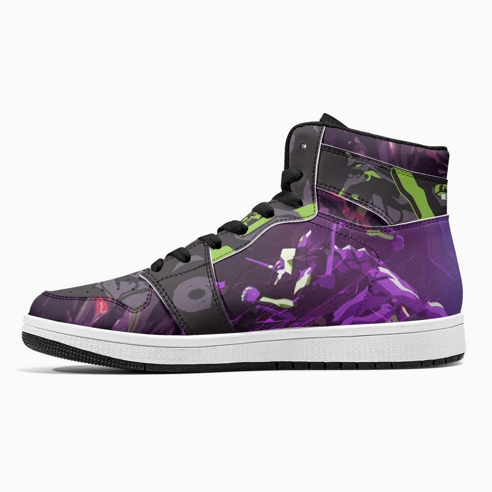 Shinji Ikari Eva Unit 01 Neon Genesis Evangelion JD1 High Top Shoes