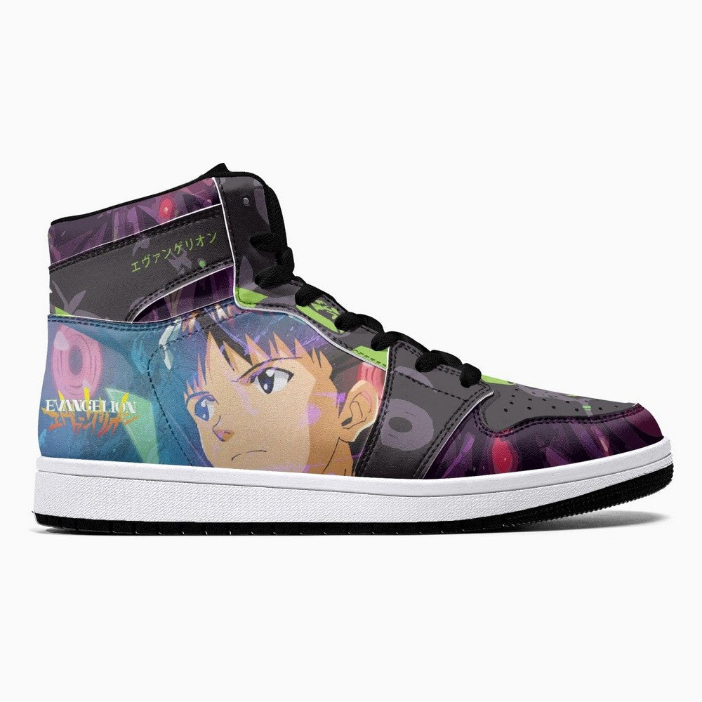 Shinji Ikari Eva Unit 01 Neon Genesis Evangelion JD1 High Top Shoes