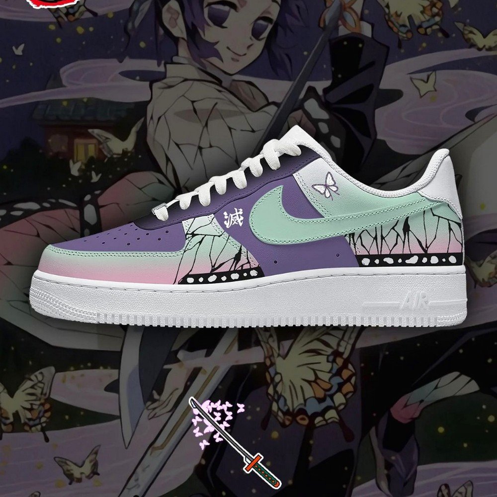 Shinobu Kochō Demon Slayer AF1 Shoes