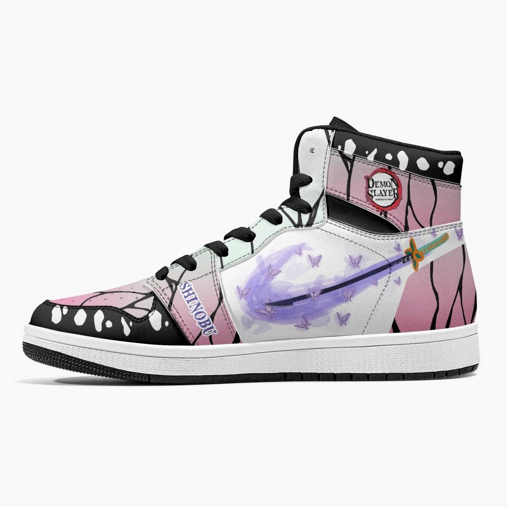 Shinobu Kocho Demon Slayer JD1 High Top Shoes