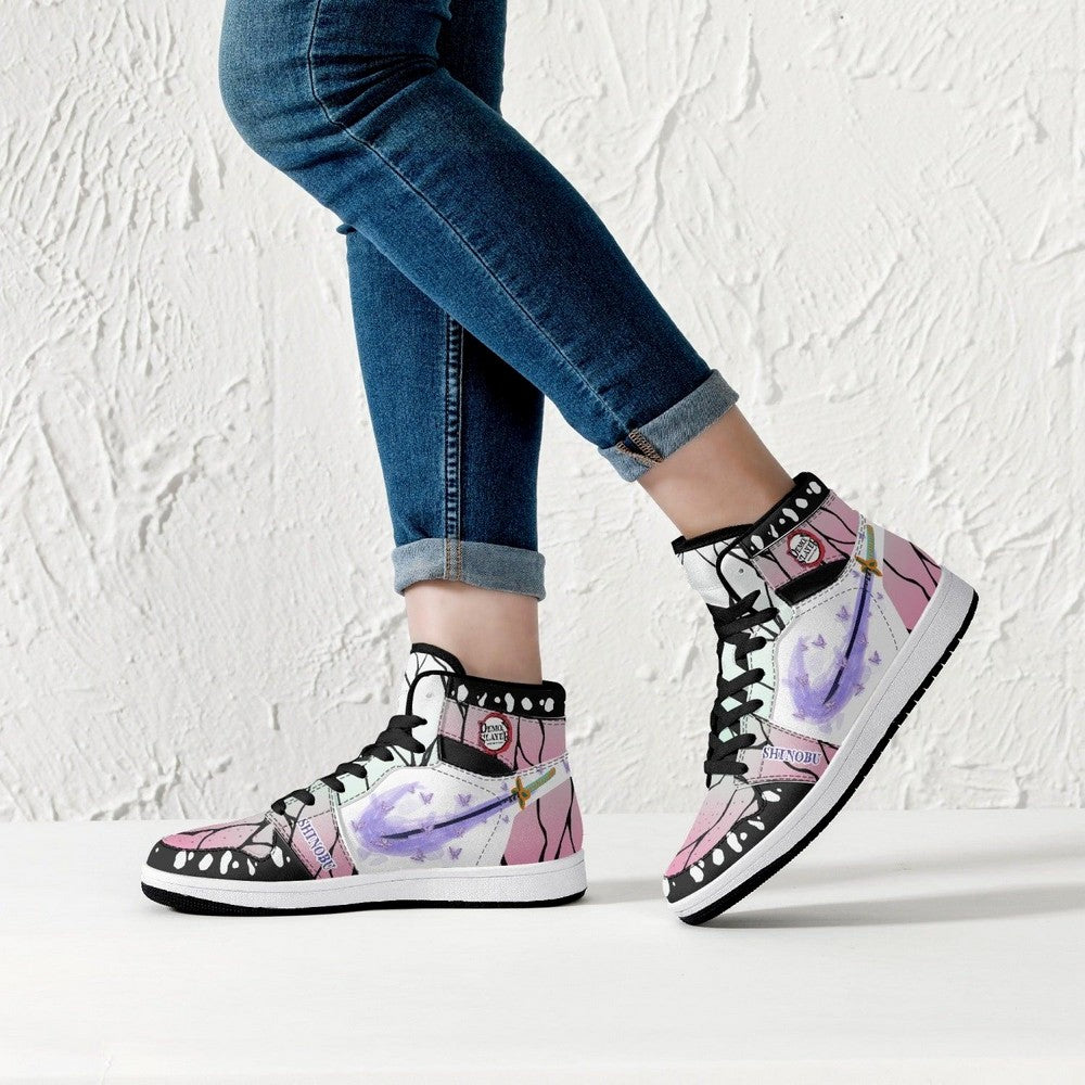 Shinobu Kocho Demon Slayer JD1 High Top Shoes