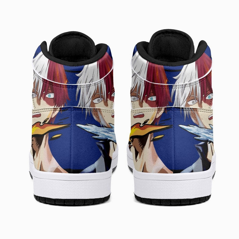 Shoto Todoroki My Hero JD1 High Top Shoes