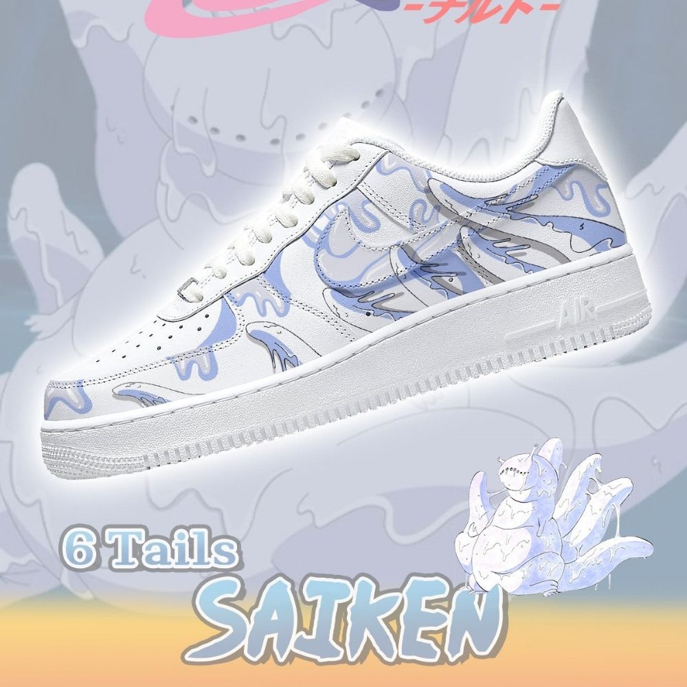 Six-Tails Saiken Naruto AF1 Shoes
