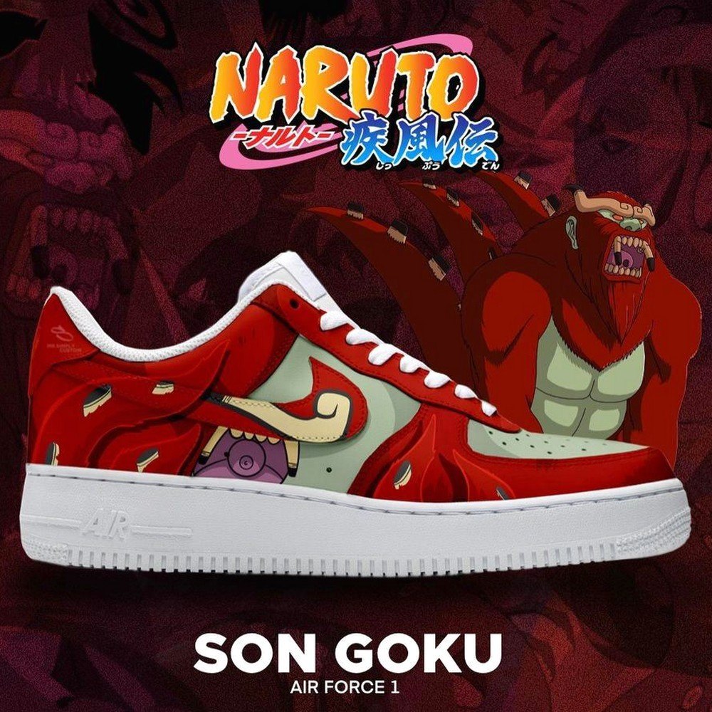 Son Goku Naruto AF1 Shoes