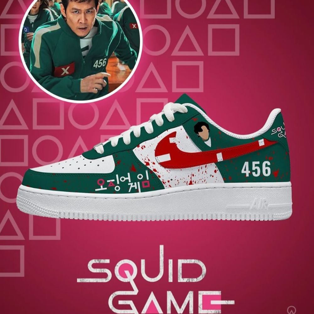 Squid Game AF1 Shoes Version 1