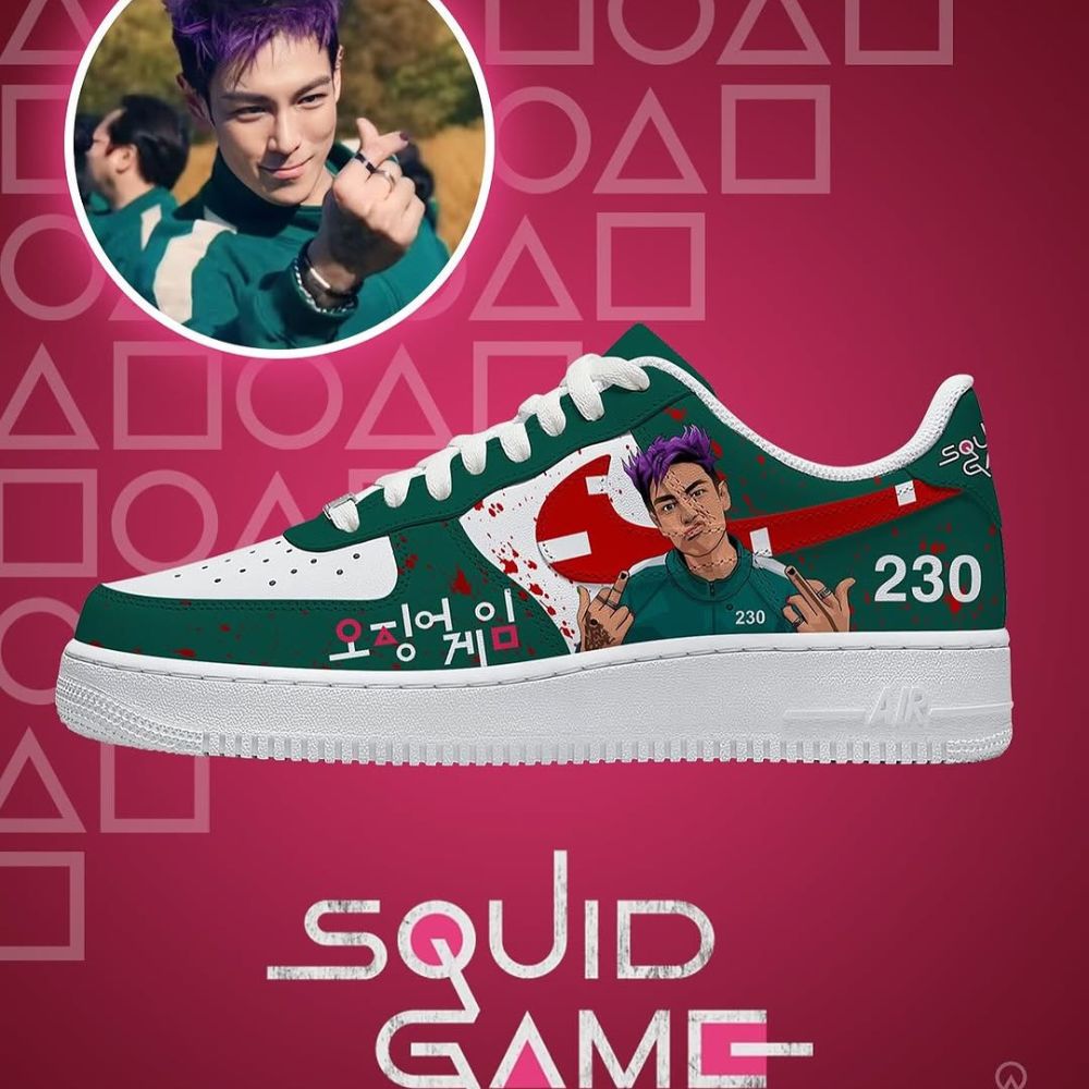Squid Game AF1 Shoes Version 5