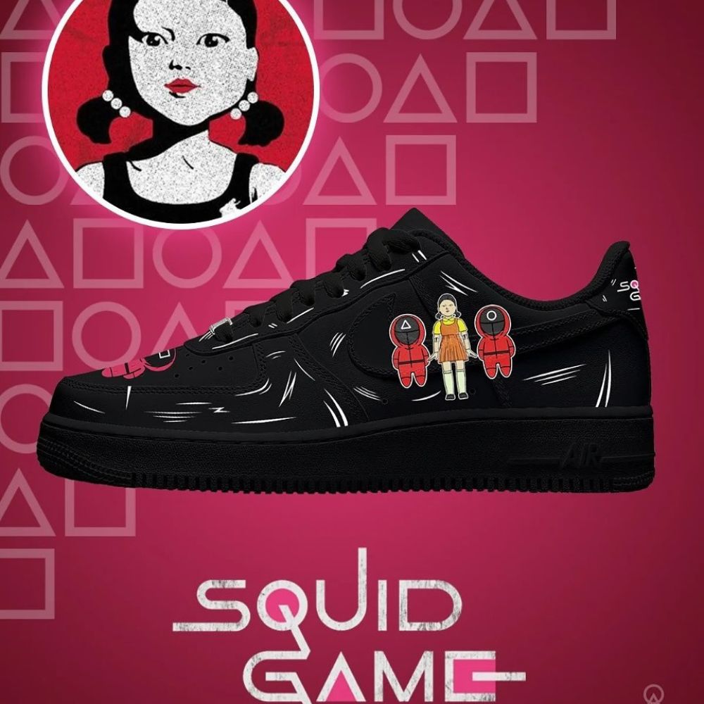 Squid Game AF1 Shoes Version 6