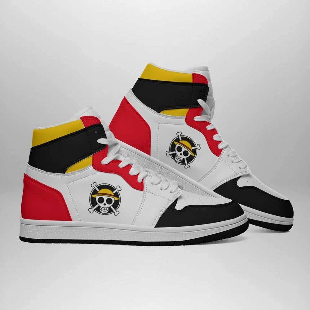 Straw Hat Pirates One Piece AJ1 Shoes
