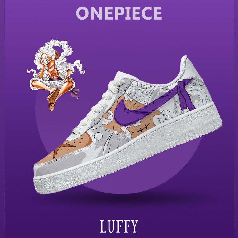Straw Hats V.1 One Piece AF1 Shoes