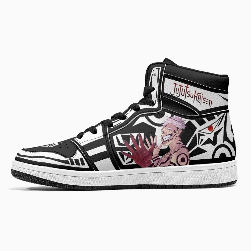Sukuna Sorcery Fight JD1 High Top Shoes