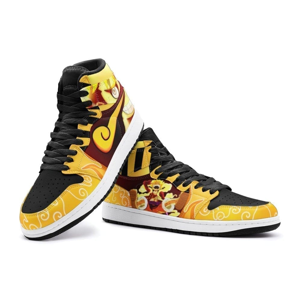 Sun God Luffy Air Jordan 1 High Top Shoes SMSGLA1
