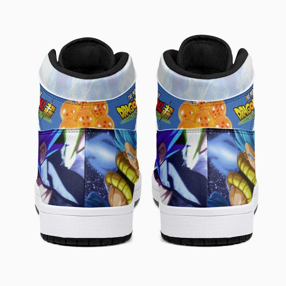 Super Saiyan Blue Gogeta Dragon Ball Super Broly JD1 High Top Shoes