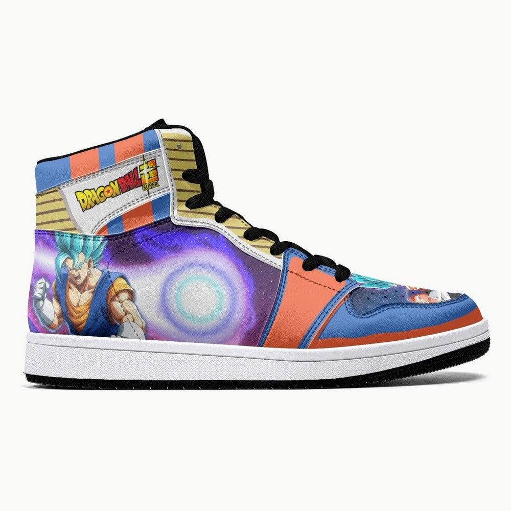 Super Saiyan Blue Vegito Dragon Ball Super JD1 High Top Shoes