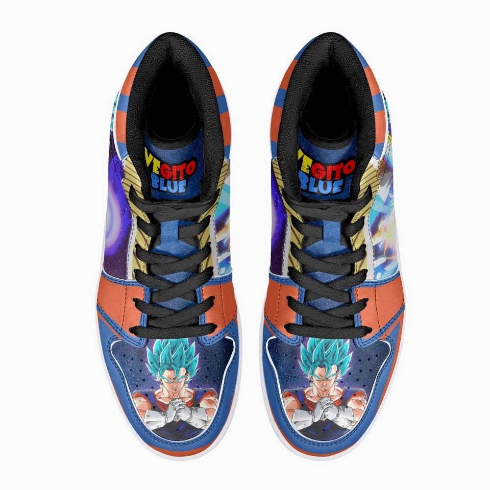 Super Saiyan Blue Vegito Dragon Ball Super JD1 High Top Shoes