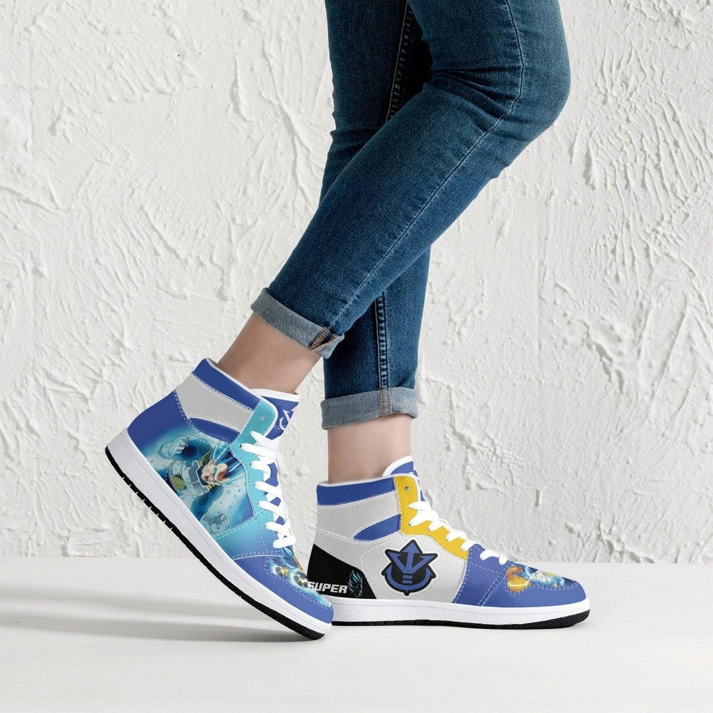 Super Saiyan Vegeta Dragon Ball Z JD1 High Top Shoes