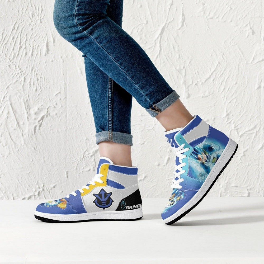 Super Saiyan Vegeta Dragon Ball Z JD1 High Top Shoes