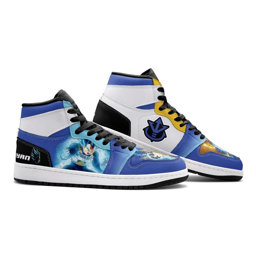 Super Saiyan Vegeta Dragonball Z Air Jordan 1 High Top Shoes