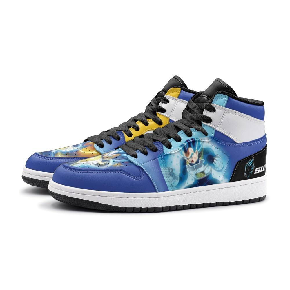 Super Saiyan Vegeta Dragonball Z Air Jordan 1 High Top Shoes