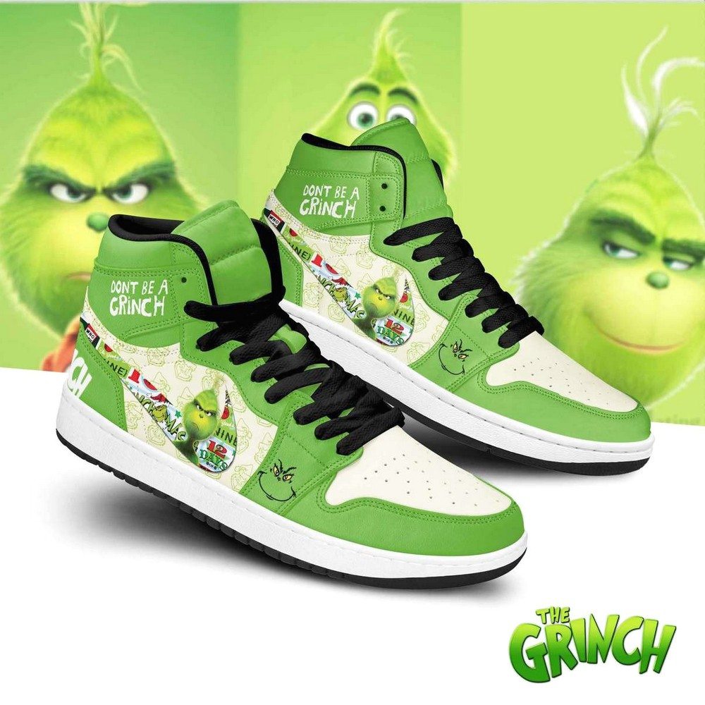 The Grinch AJ1 Shoes