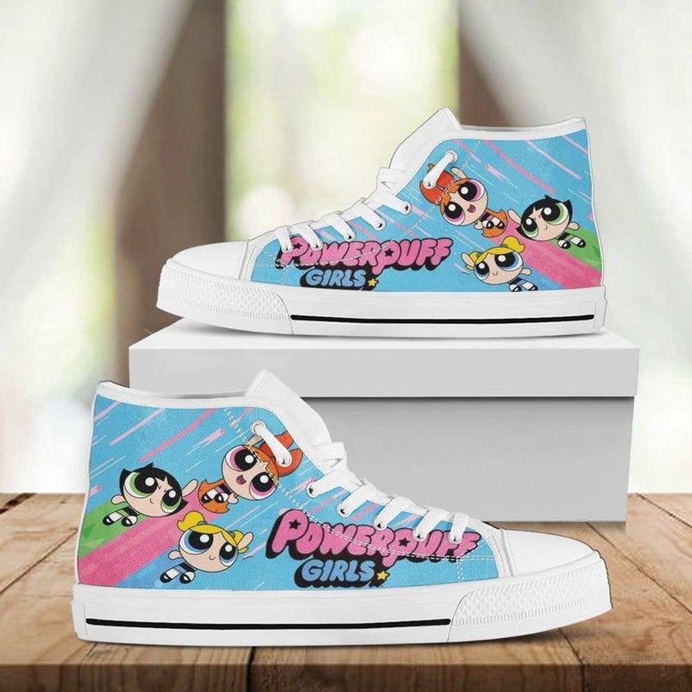 The Powerpuff Girls Superhero High Top Shoes