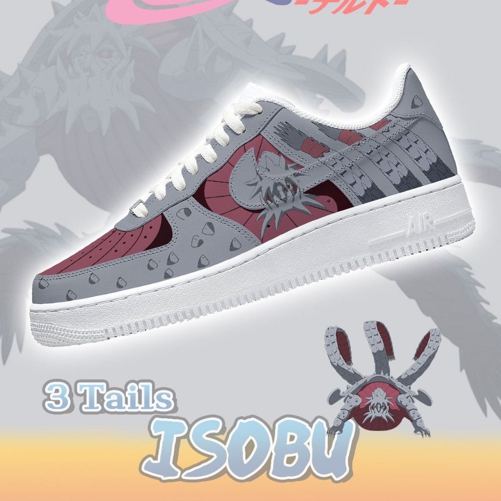 Three-Tails Isobu Naruto AF1 Shoes