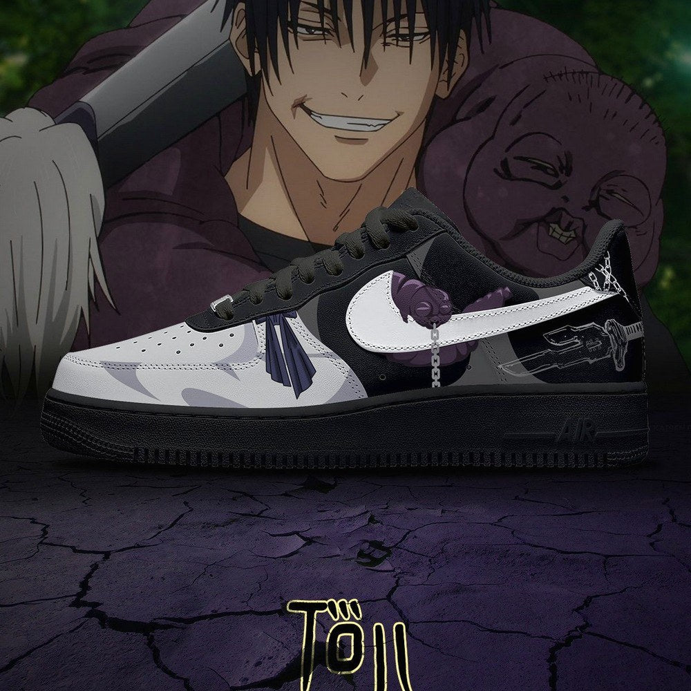 Toji Fushiguro Cursed Technique Jujutsu Kaisen Low Top Shoes