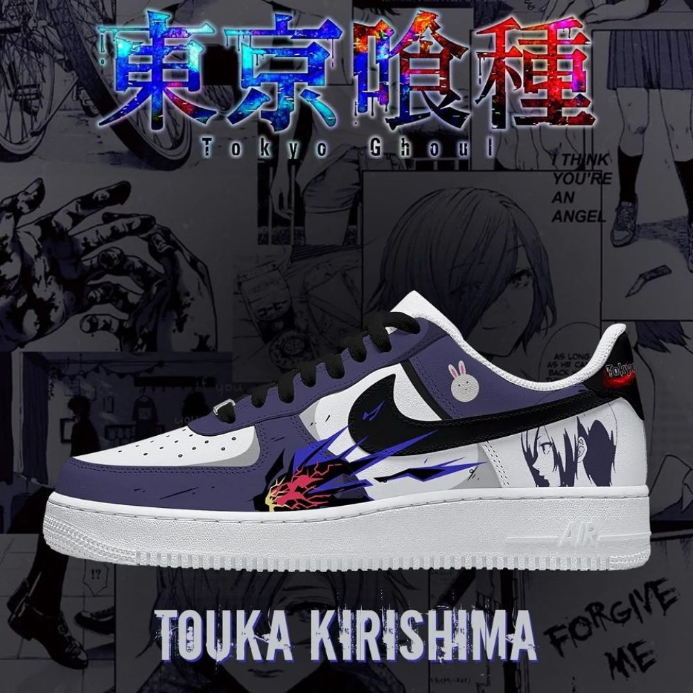 Touka Kirishima Tokyo Ghoul AF1 Shoes