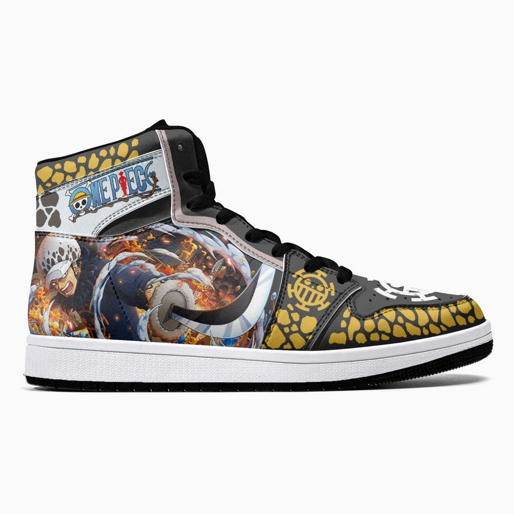 Trafalgar D. Law Timeskip One Piece JD1 High Top Shoes