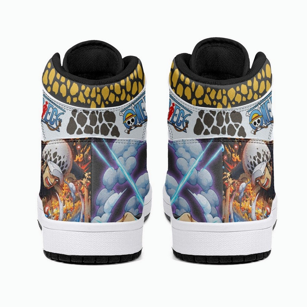 Trafalgar D. Law Timeskip One Piece JD1 High Top Shoes