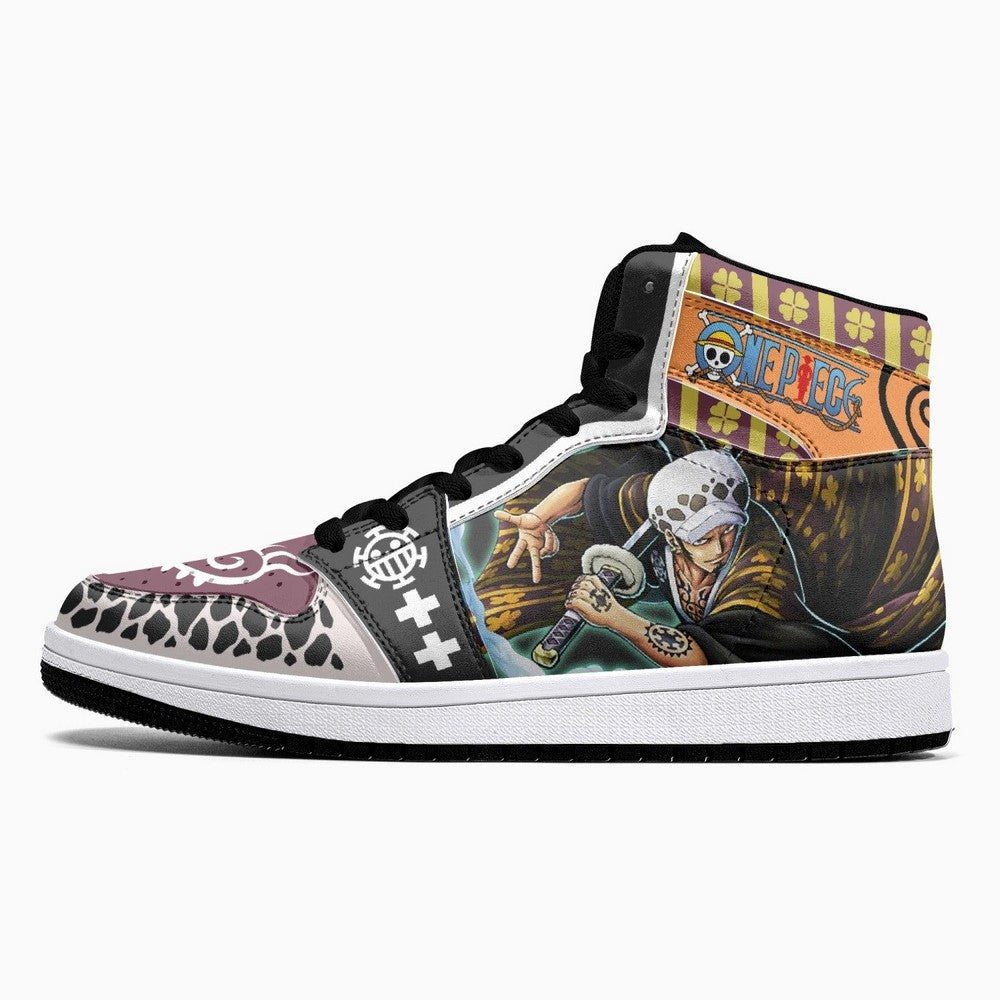 Trafalgar D. Law Wano One Piece JD1 High Top Shoes