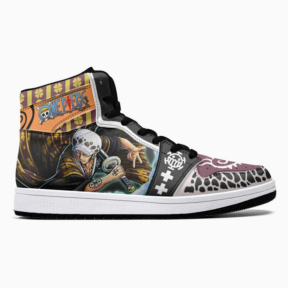 Trafalgar D. Law Wano One Piece JD1 High Top Shoes