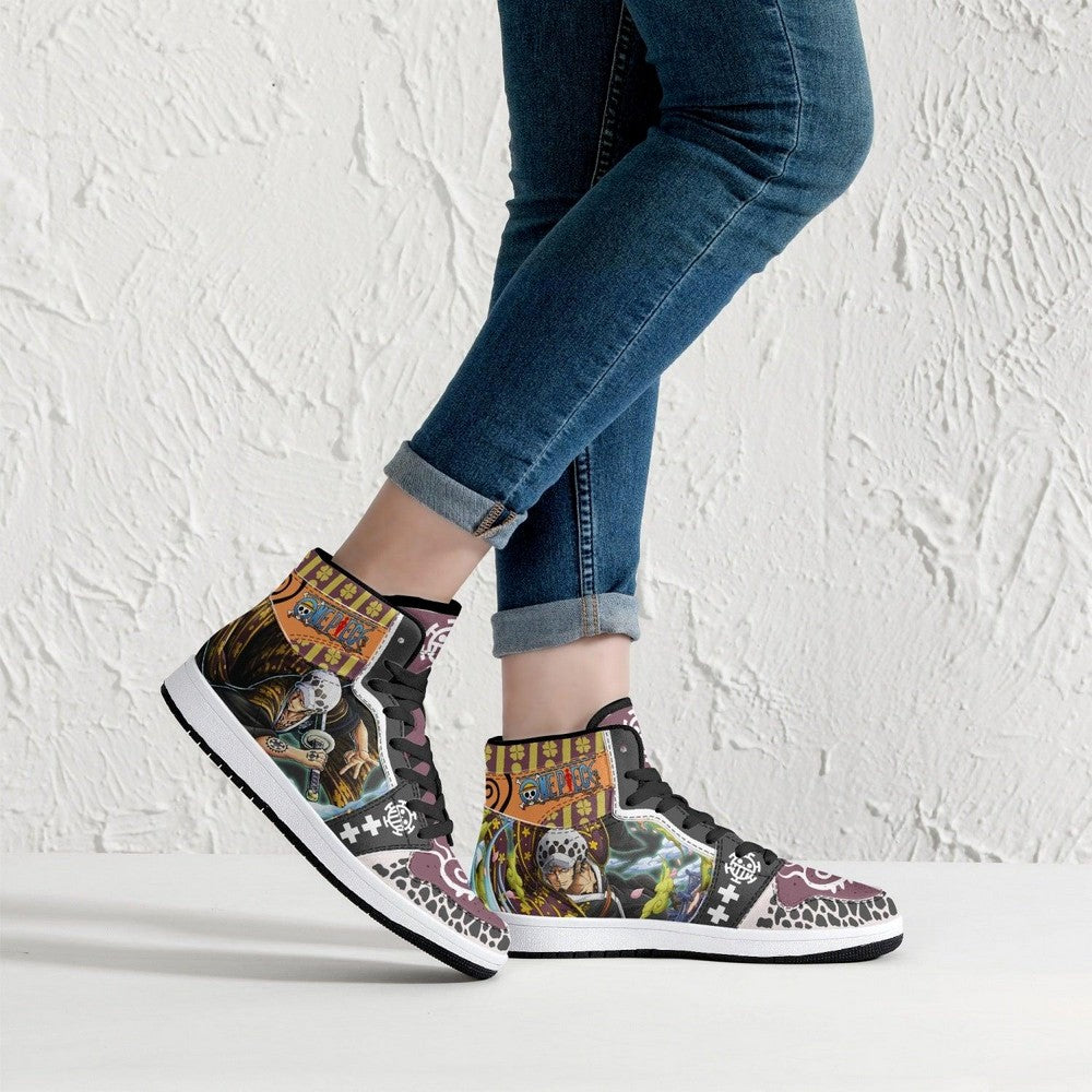 Trafalgar D. Law Wano One Piece JD1 High Top Shoes