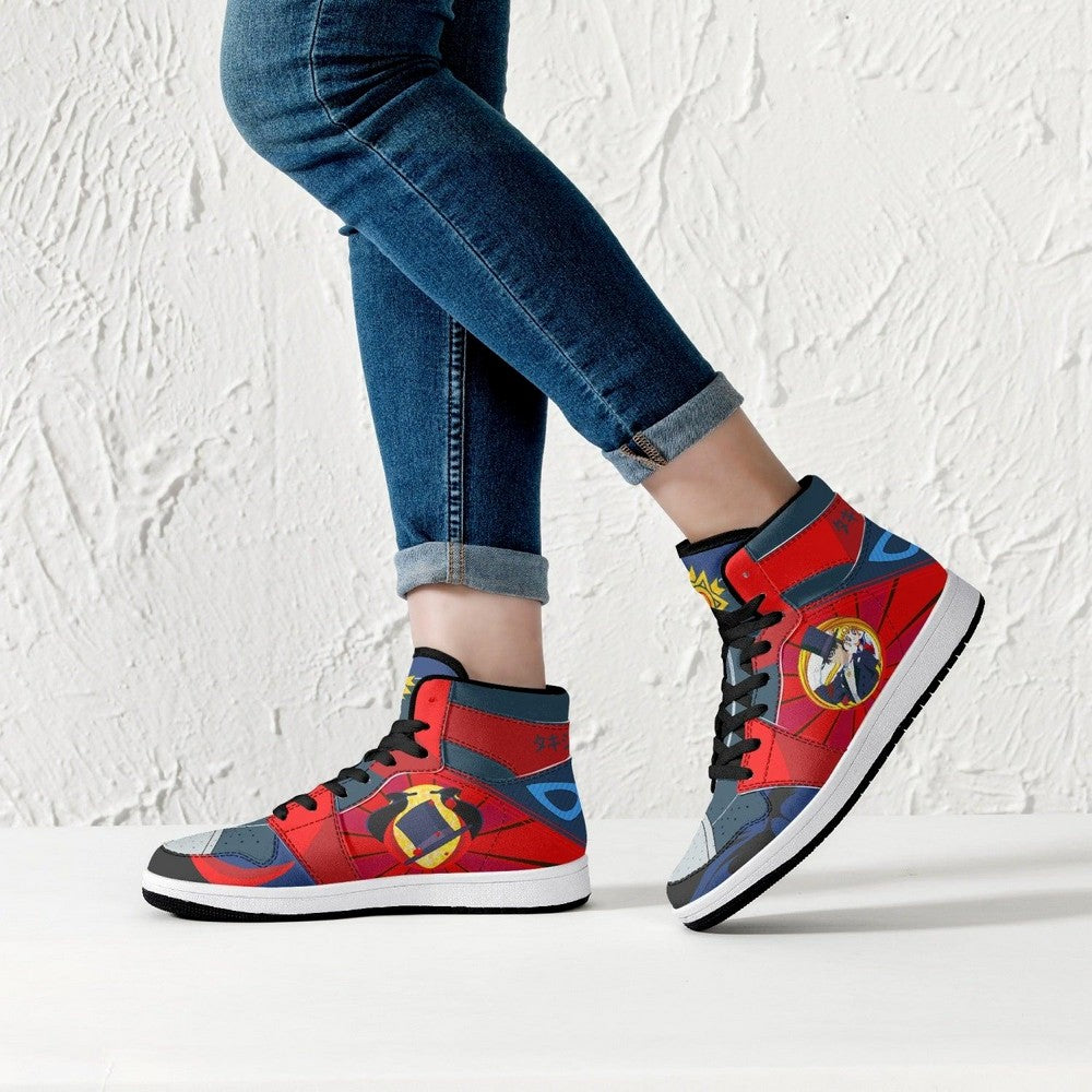 Tuxedo Mask Sailor Moon Crystal JD1 High Top Shoes