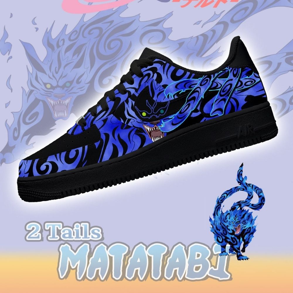Two-Tails Matatabi Naruto AF1 Shoes